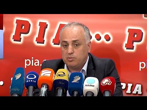 დიმიტრი ხუნდაძის პრესკონფერენცია